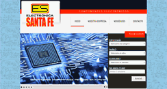 Desktop Screenshot of electronicasantafe.com