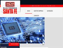 Tablet Screenshot of electronicasantafe.com